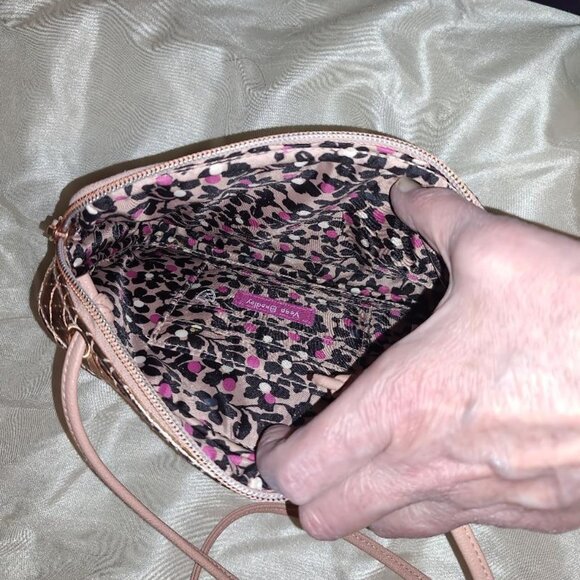Metallic Rose Gold Vera Bradley Bag - Picture 3 of 3